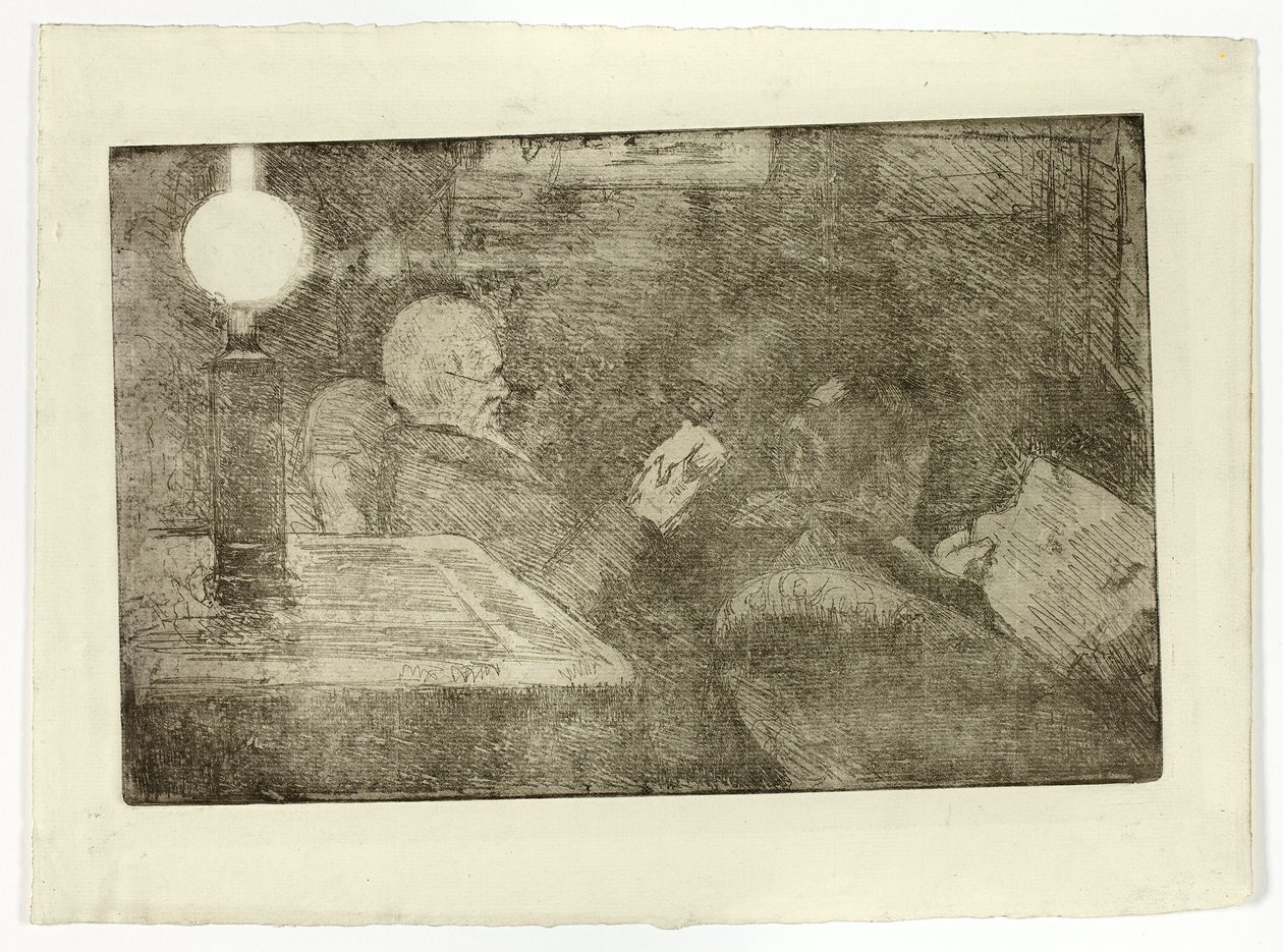 Herr och fru Cassatt Reading av Mary Cassatt