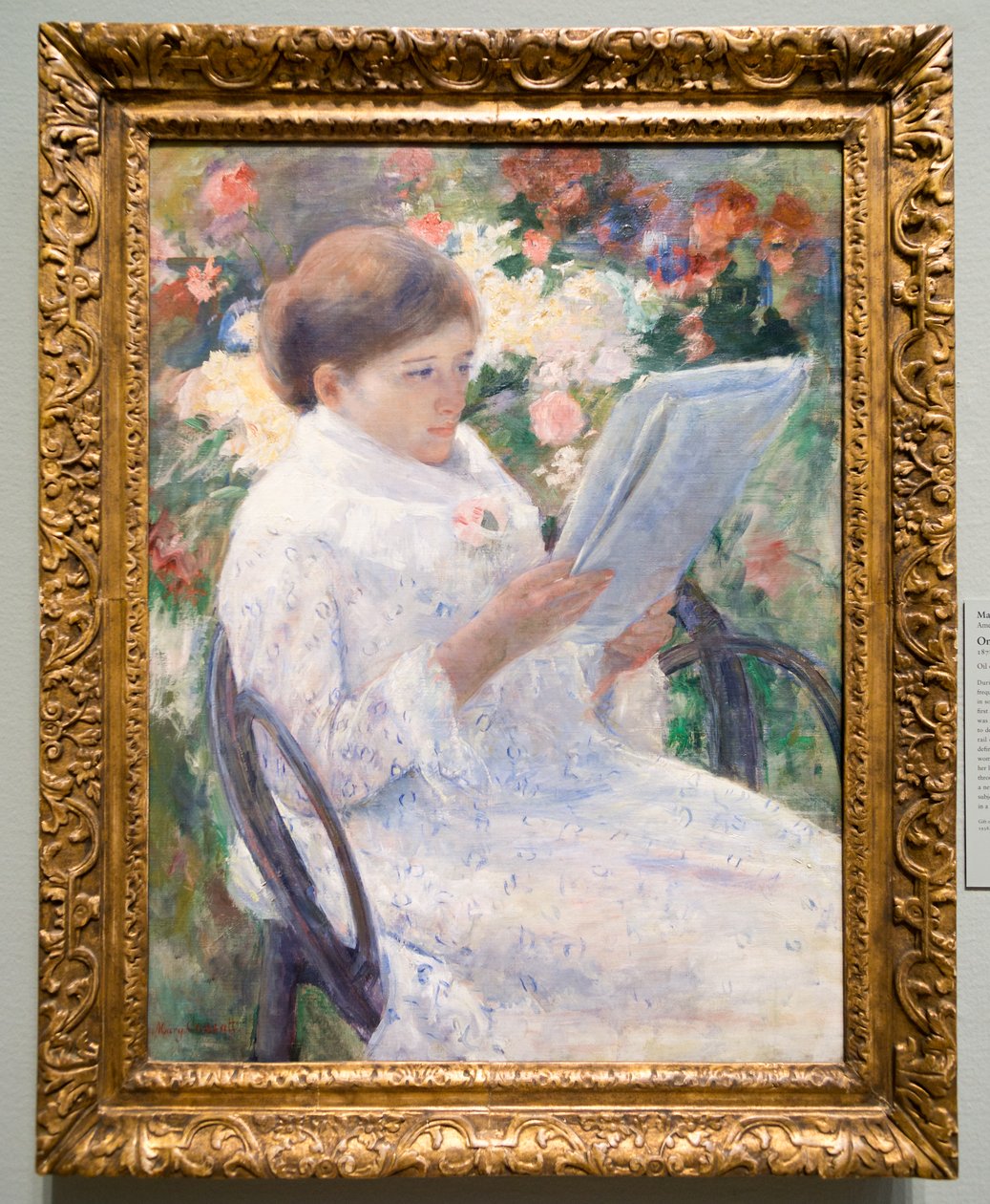 På en balkong av Mary Cassatt