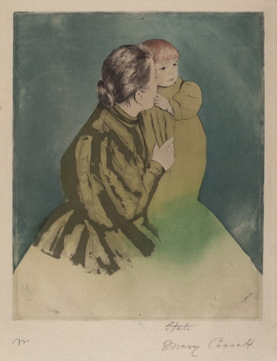 Bondemor och barn av Mary Cassatt