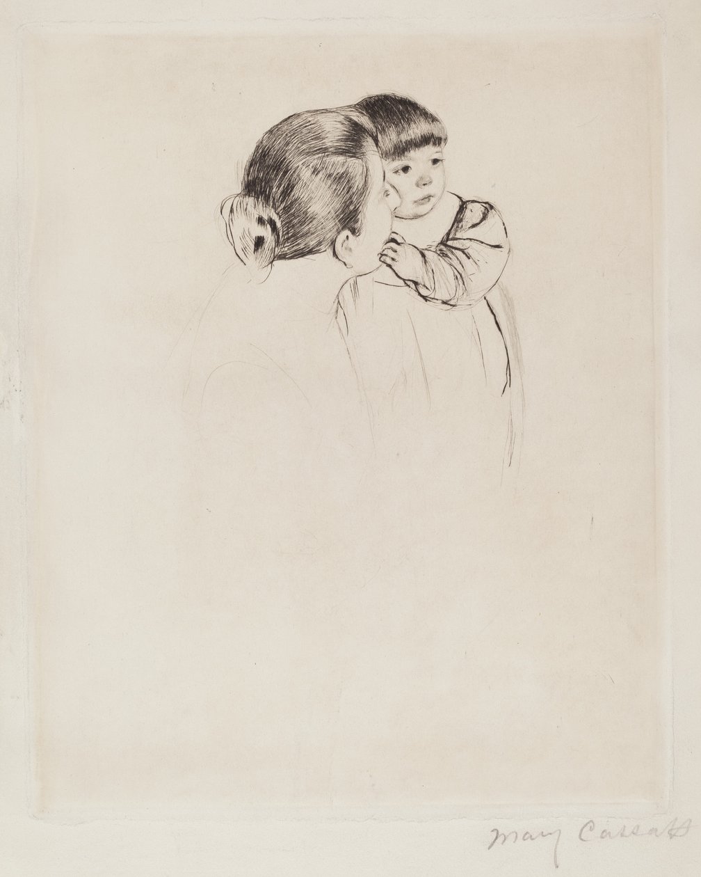 Bondemor och barn av Mary Cassatt