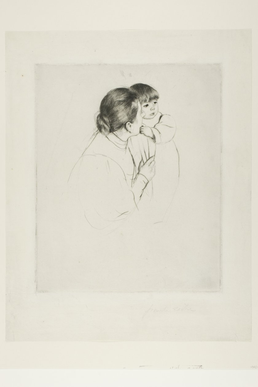 Bondemor och barn av Mary Cassatt