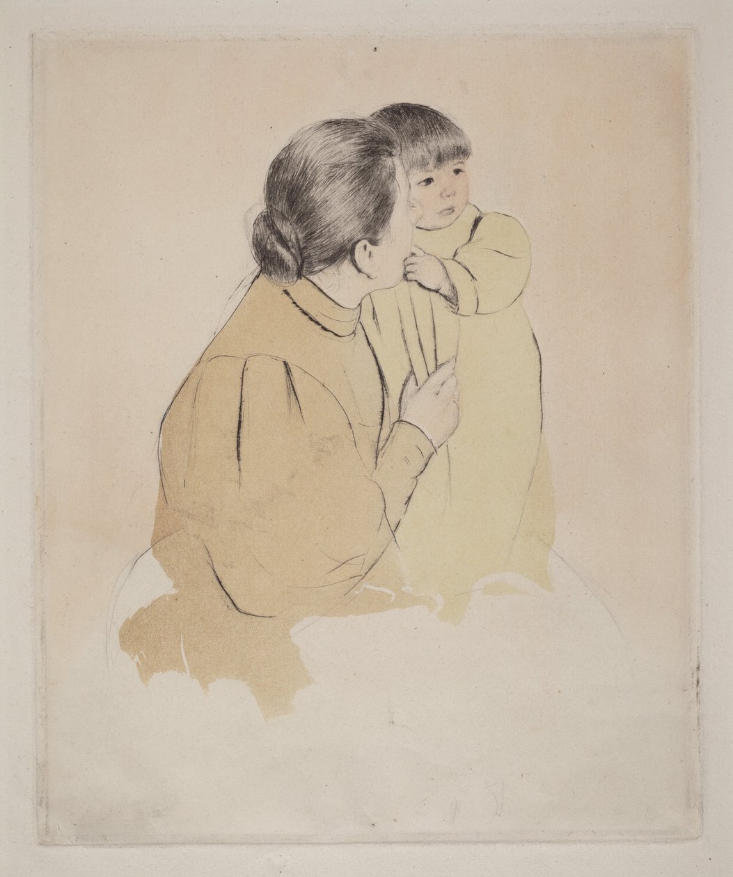 Bondemor och barn av Mary Cassatt