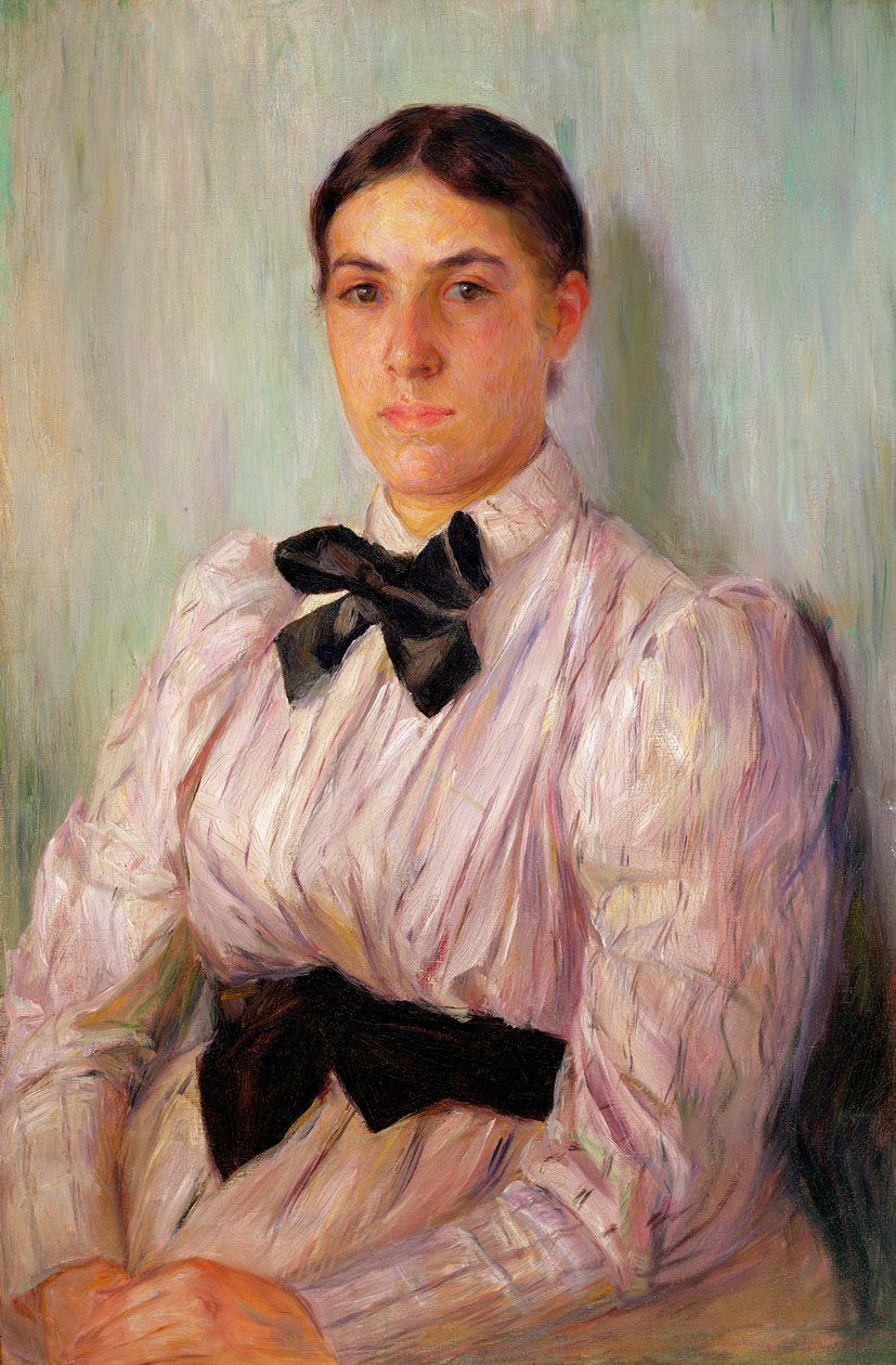 Porträtt av fru William Harrison, ca 1890 av Mary Cassatt