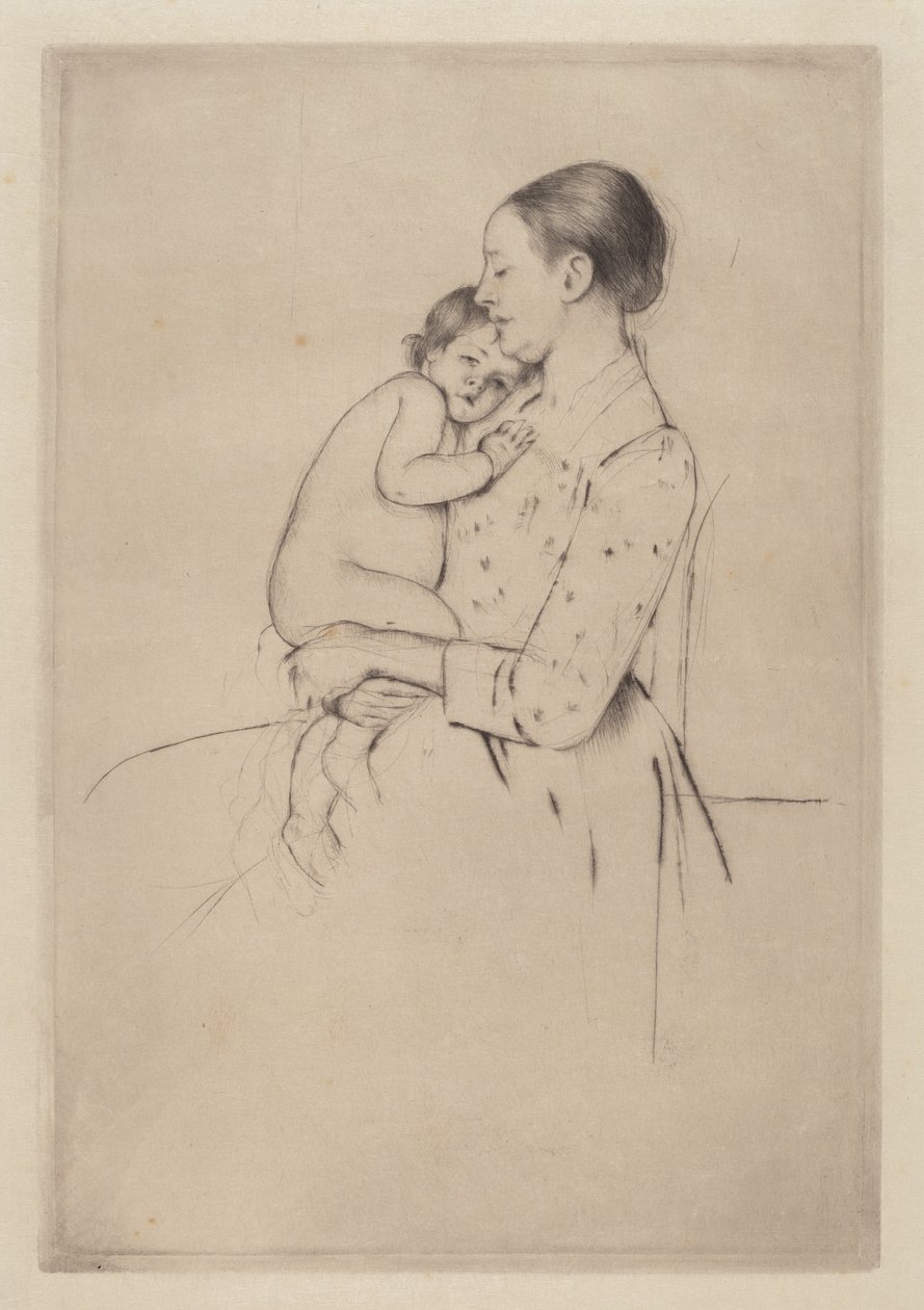 Stillhet av Mary Cassatt