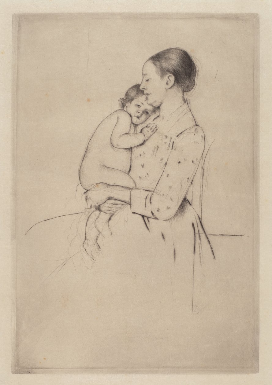 Quietude, c.1891 av Mary Cassatt
