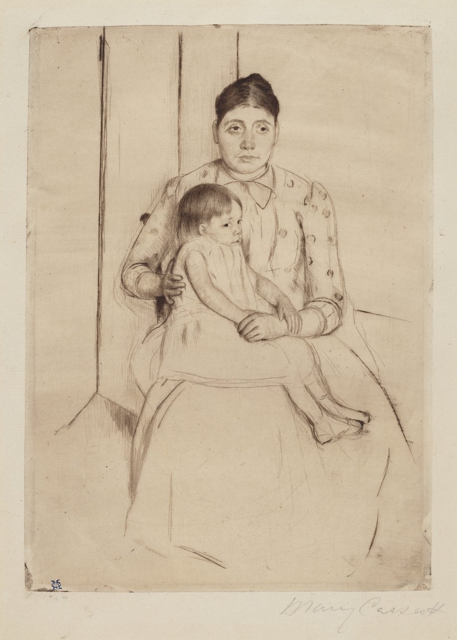 Vila, c. 1890. av Mary Cassatt