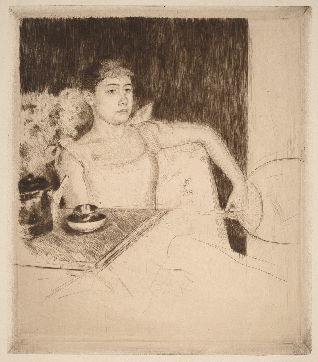 Tea av Mary Cassatt