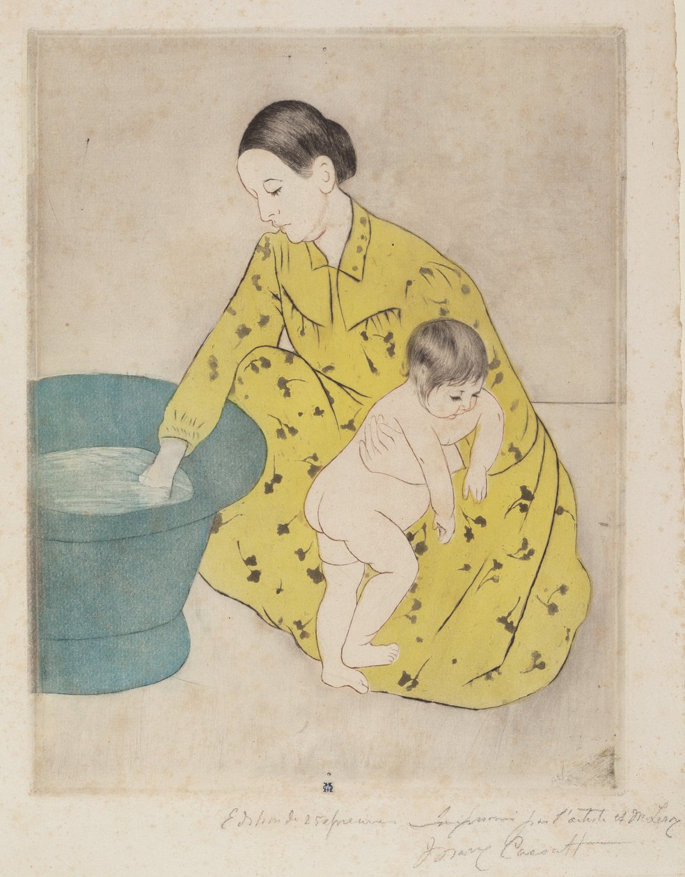Badet av Mary Cassatt