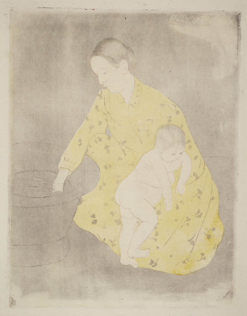 Badet av Mary Cassatt