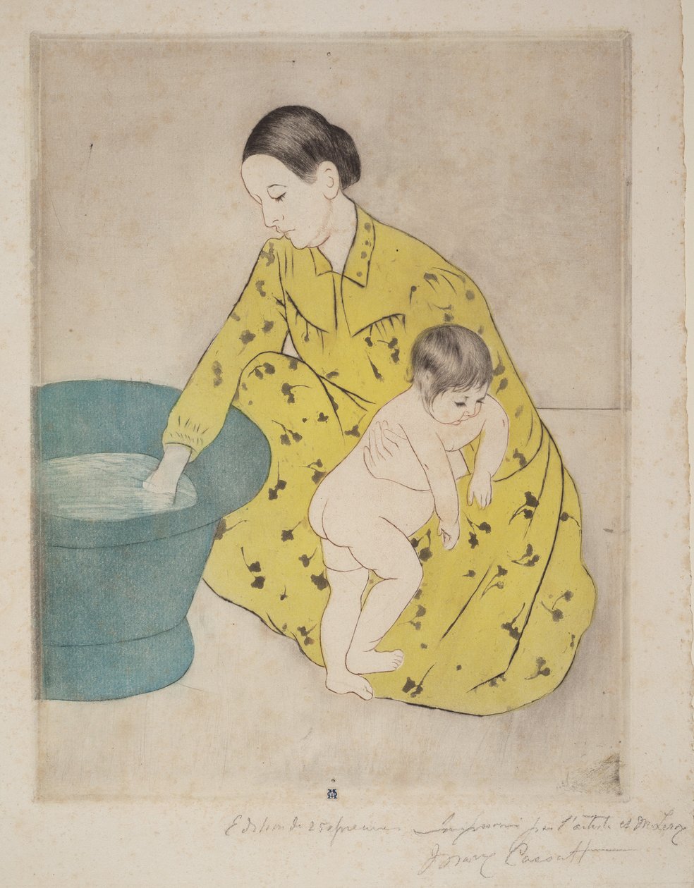Badet av Mary Cassatt