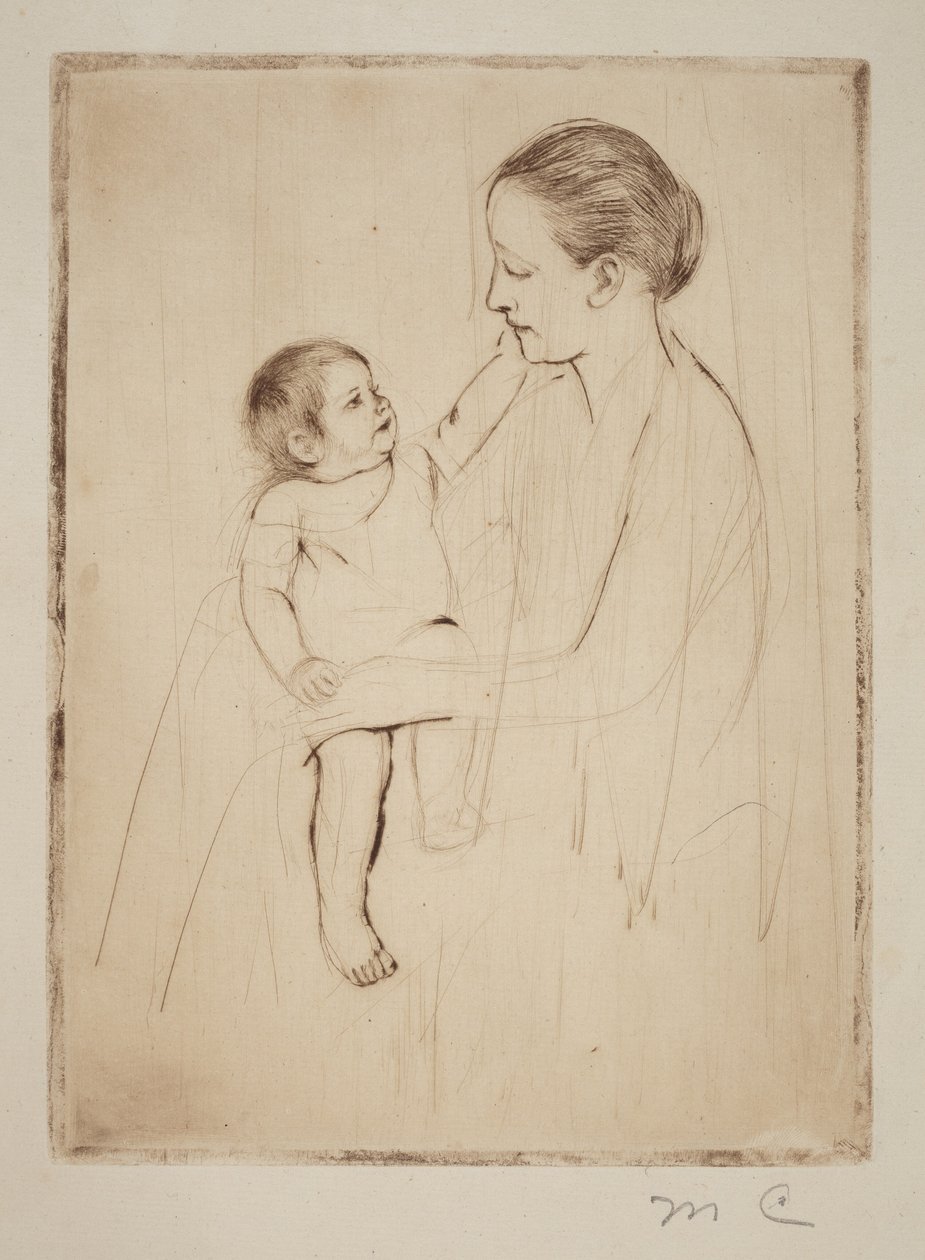 Smekningen av Mary Cassatt