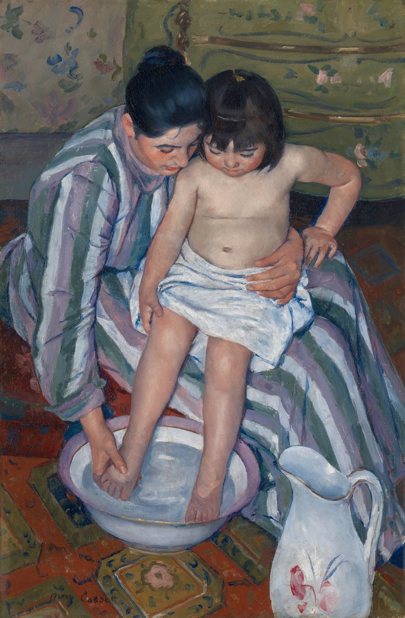 Barnets badkar av Mary Cassatt