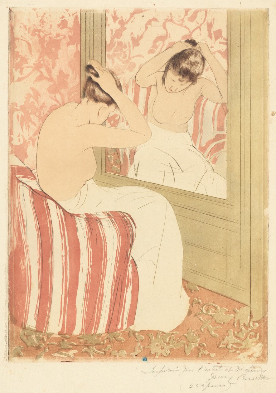 Coiffuren av Mary Cassatt