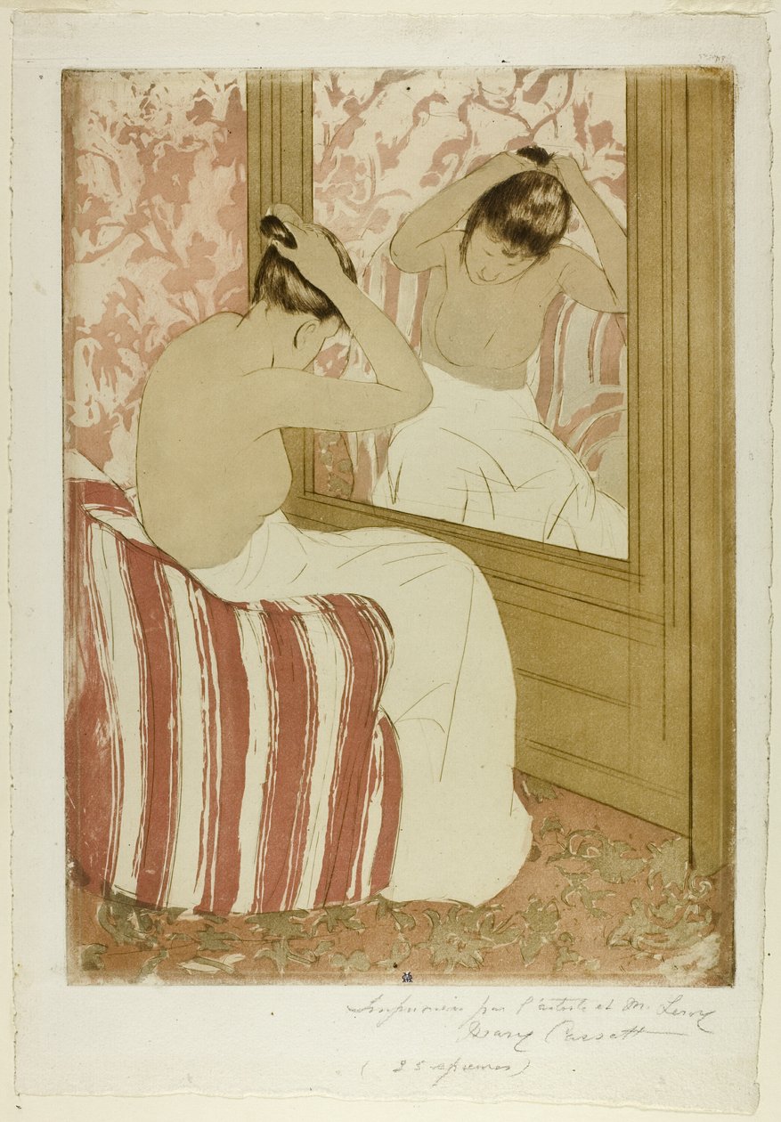 Coiffuren av Mary Cassatt