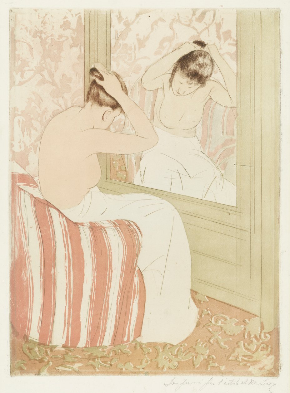 Coiffuren av Mary Cassatt