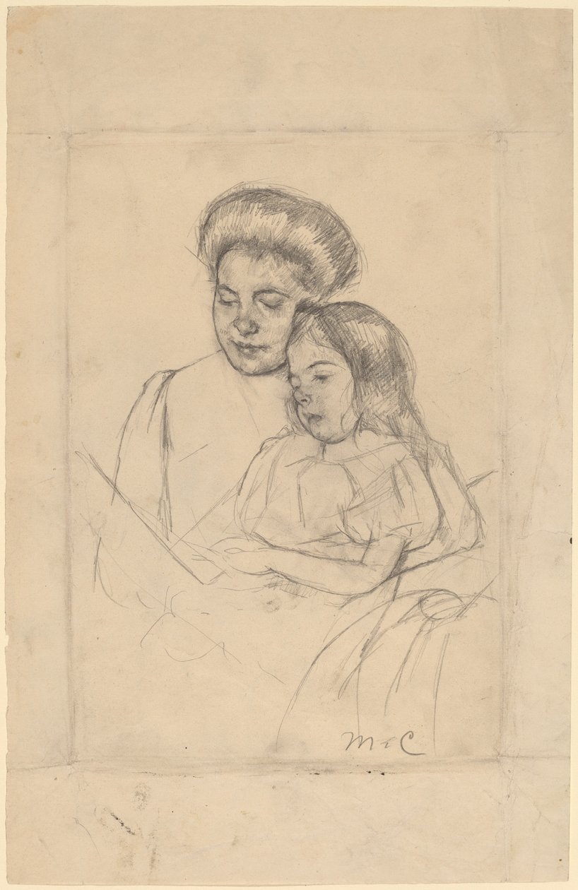Bilderboken nr 1, c. 1901. av Mary Cassatt