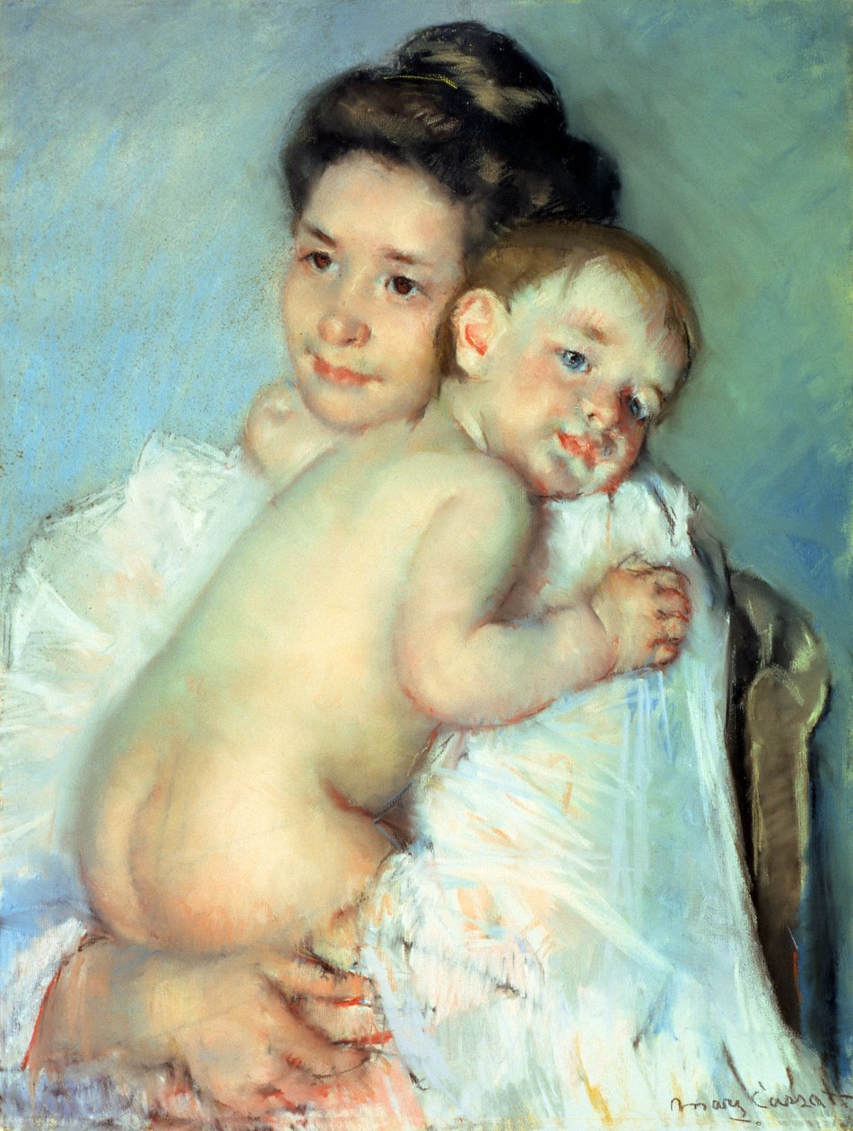Den unga modern av Mary Cassatt