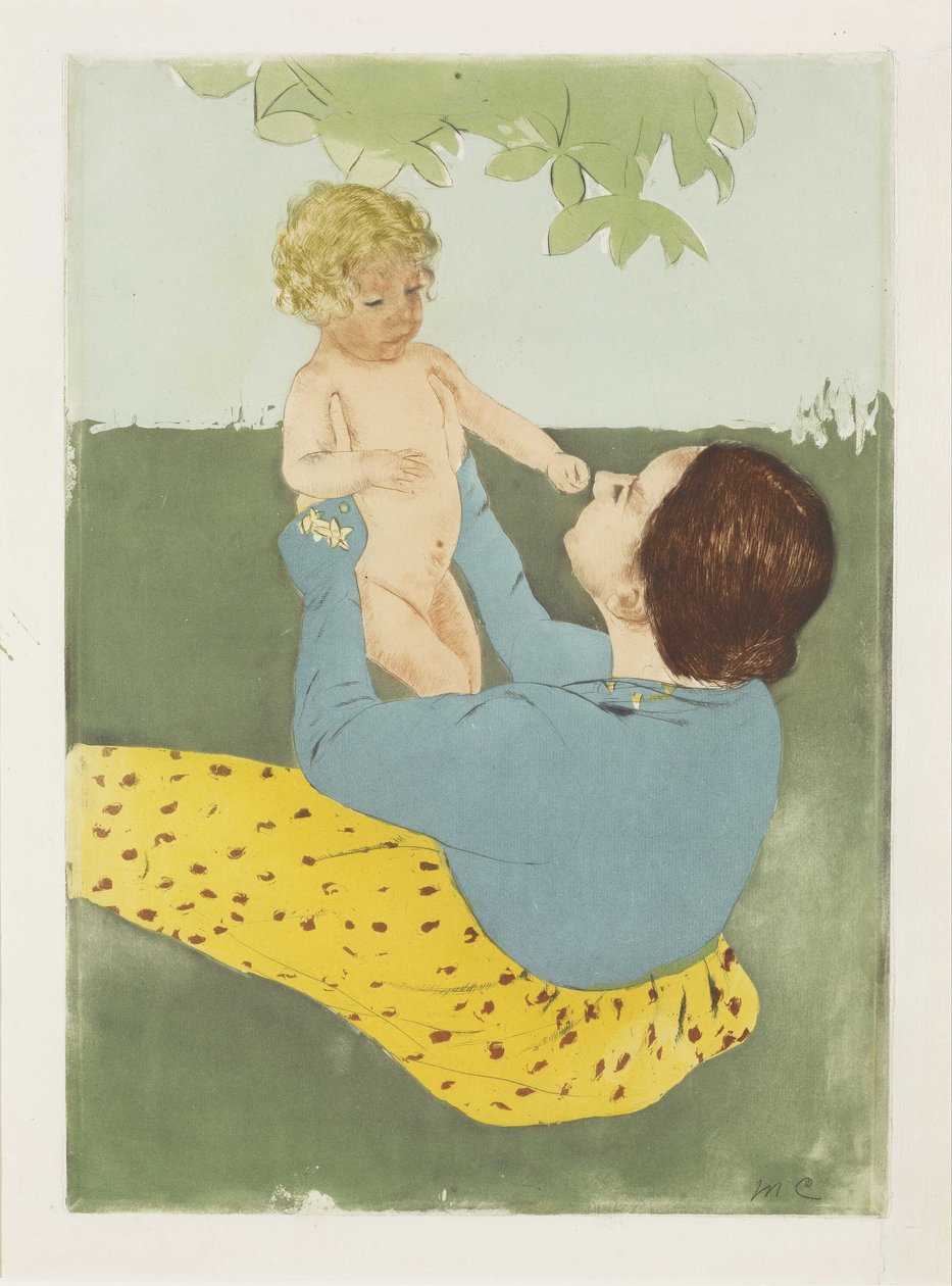 Under hästkastanjeträdet av Mary Cassatt