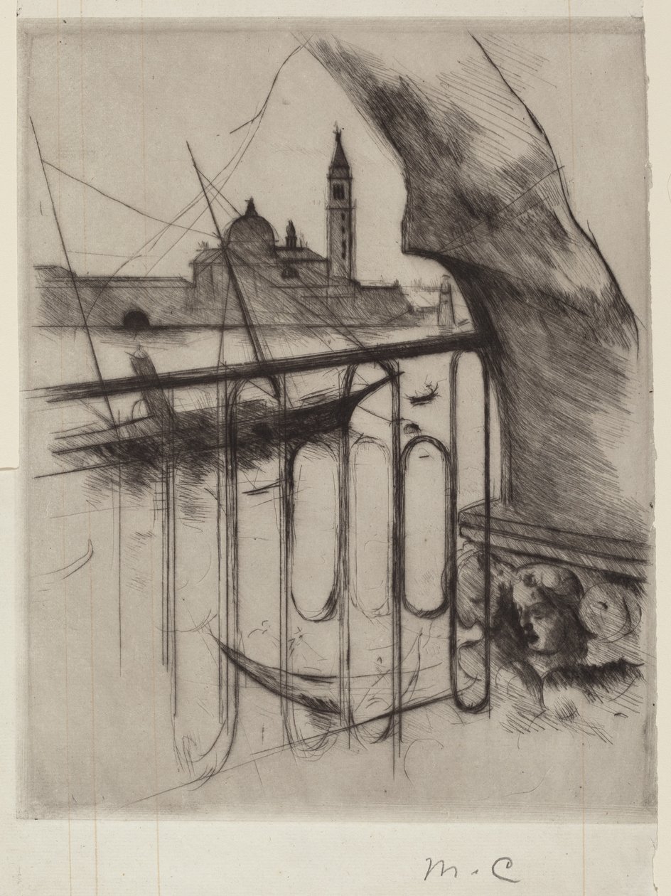 Utsikt över Venedig av Mary Cassatt