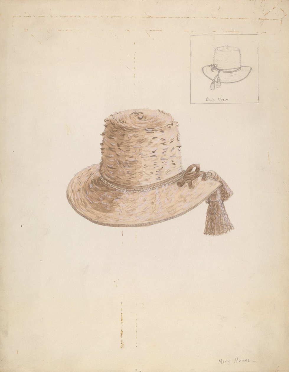 Pojkhatt, ca. 1936. av Mary E Humes