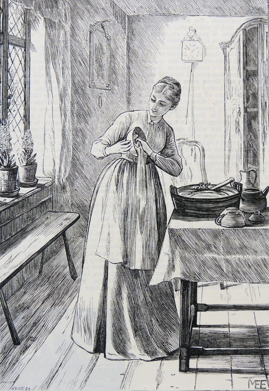 Illustration av hemmafru av Mary Ellen Edwards