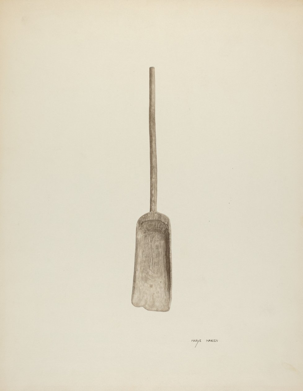 Grain Shovel, ca. 1940. av Mary Hansen