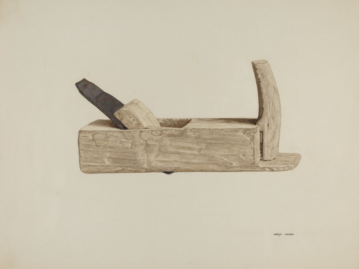 Plan, c. 1939. av Mary Hansen