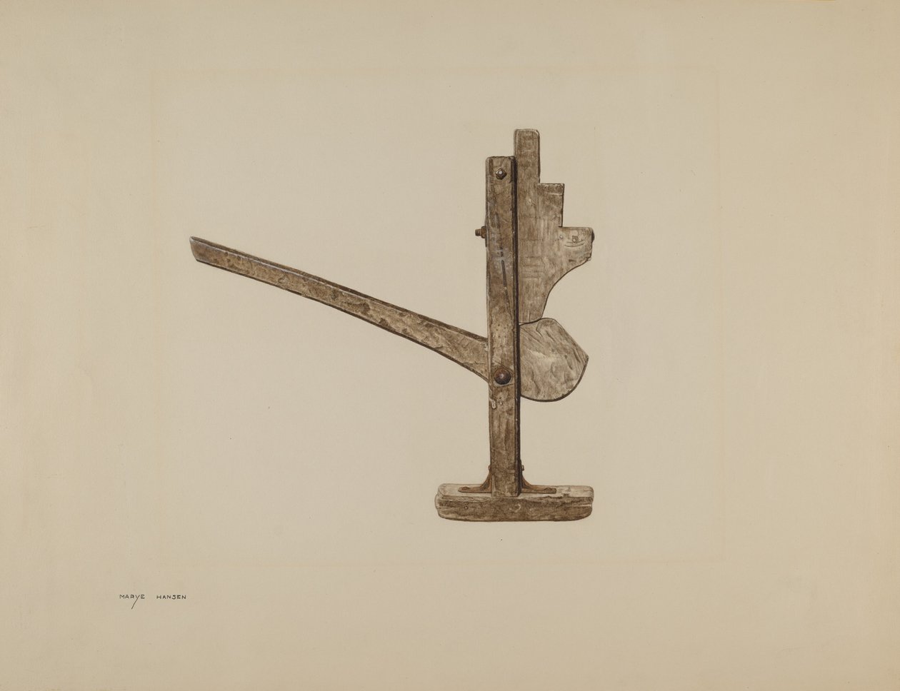 Wagon Jack, ca. 1939. av Mary Hansen
