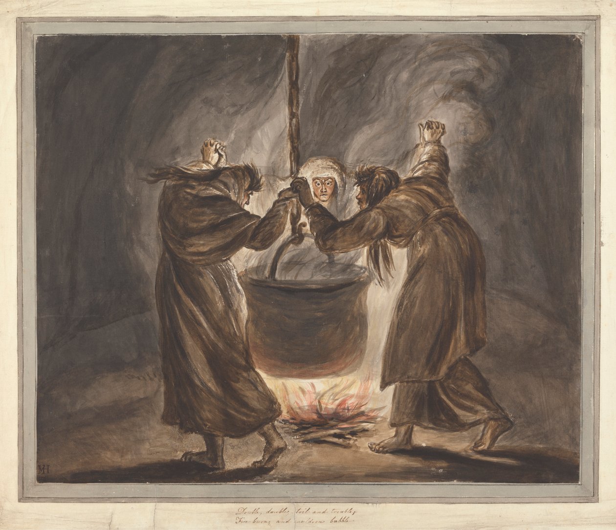 De tre häxorna från Macbeth: Double, Double, Toil och Trouble av Mary Hoare