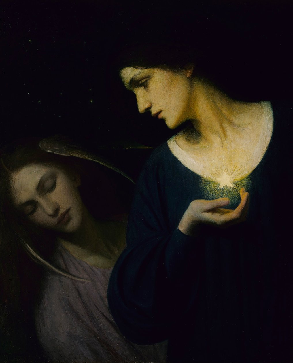 Natt och Hennes Dotter Sömn av Mary L. Macomber