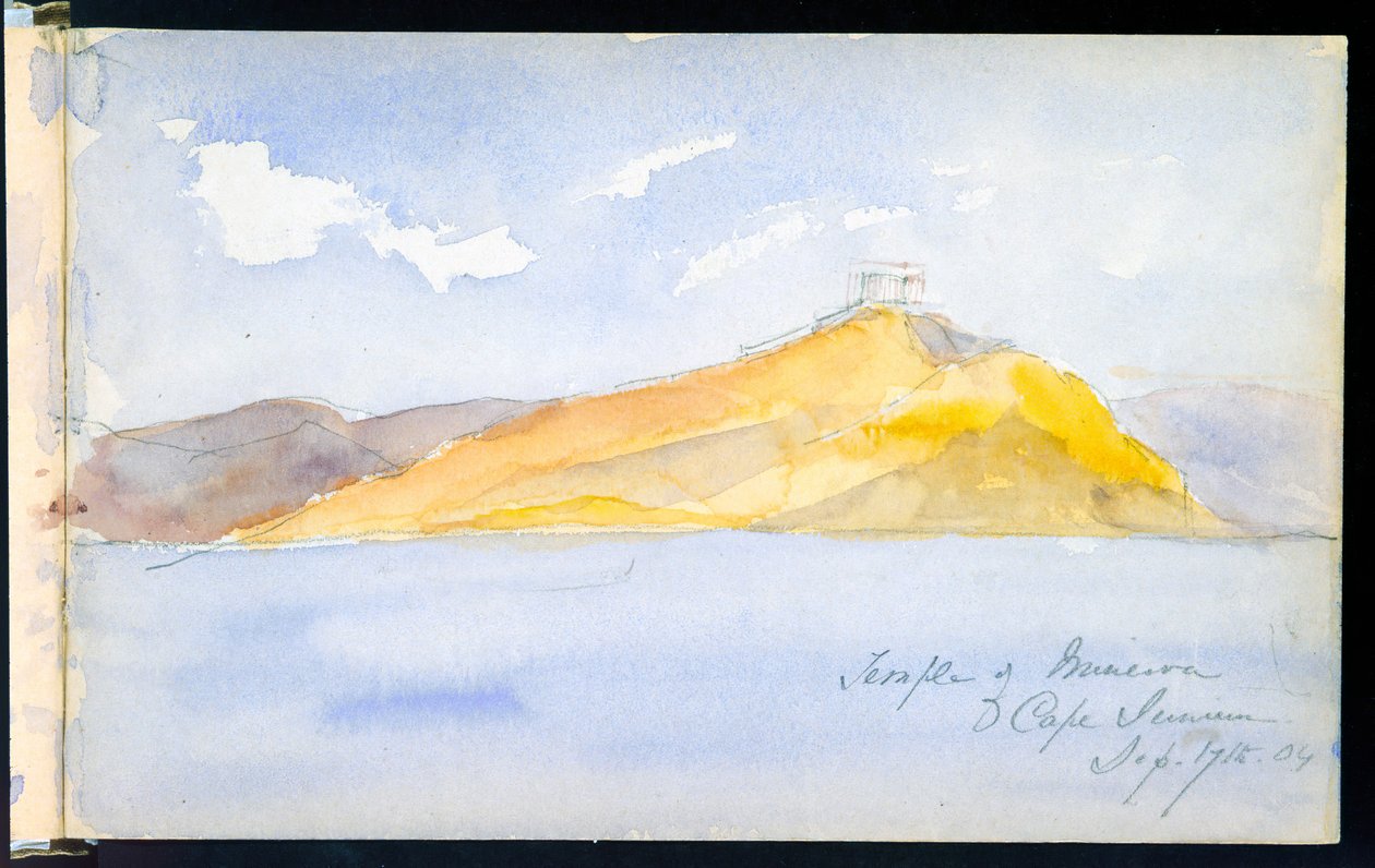 Skissbok över grekiska och främre österns ämnen, 1904. av Mary Newbold Sargent