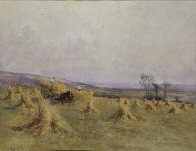 Skörd vid havet, Norfolk av Mary S. Hagarty