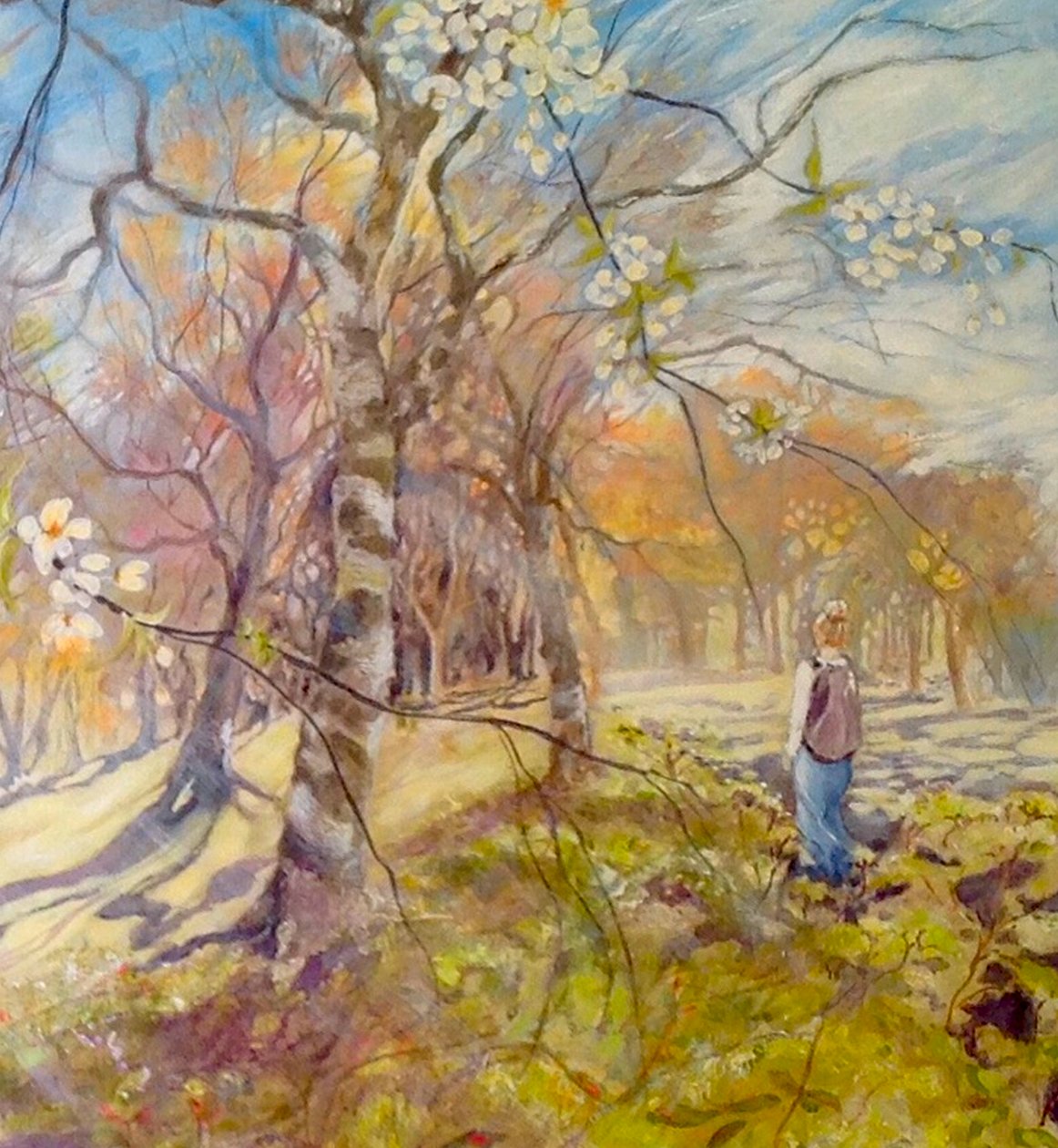 Vårvandring under blommorna av Mary Smith