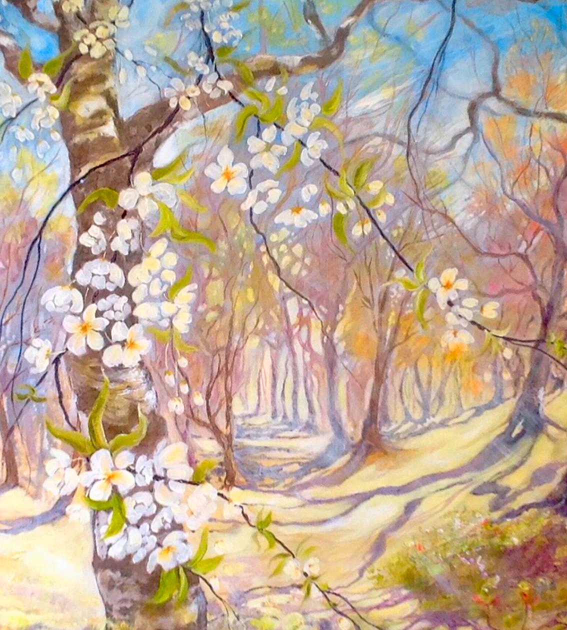 stora blomningar på våren av Mary Smith