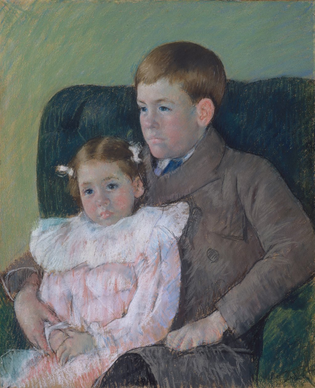 Gardner och Ellen Mary Cassatt av Mary Stevenson Cassatt