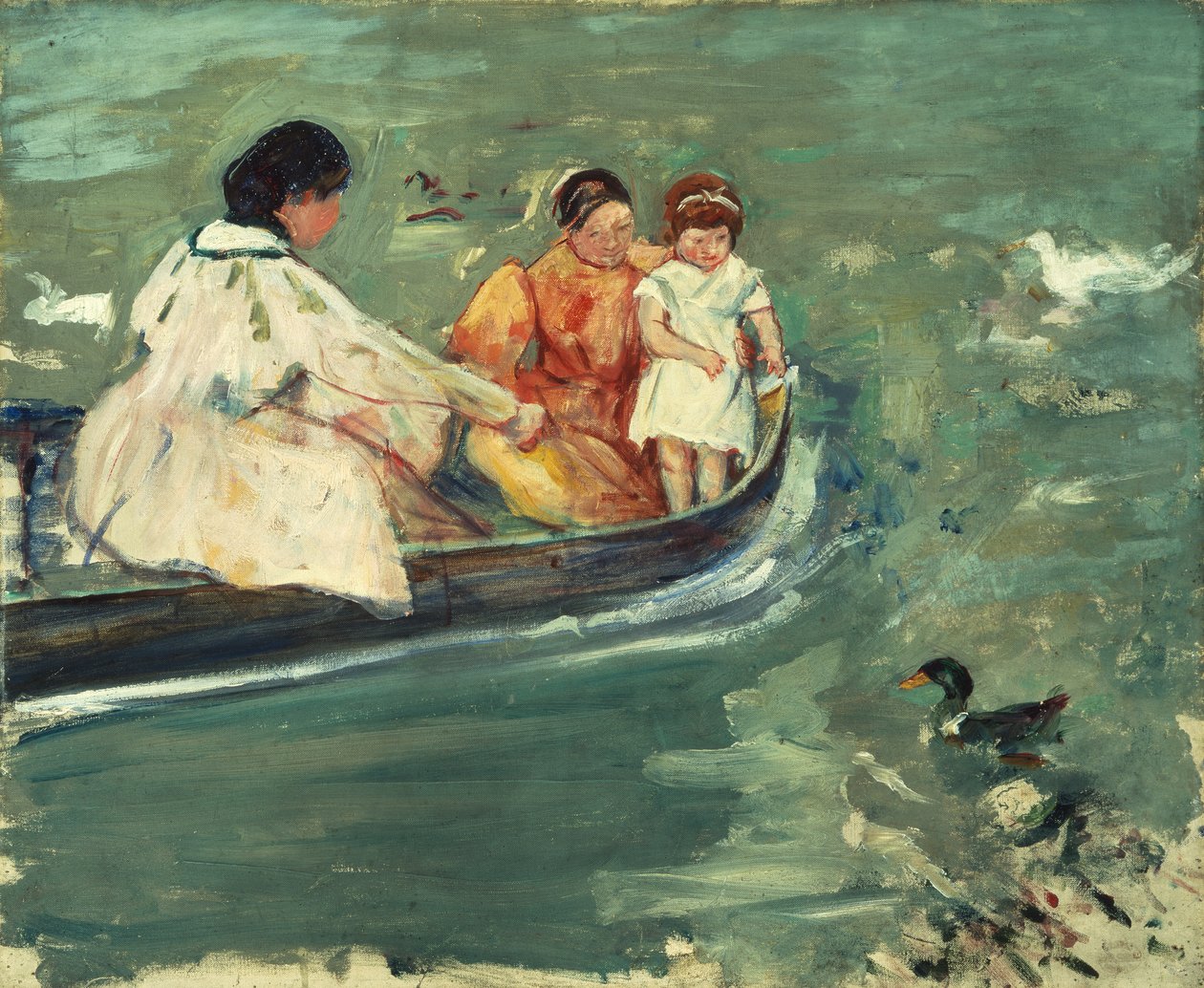 På vattnet av Mary Stevenson Cassatt