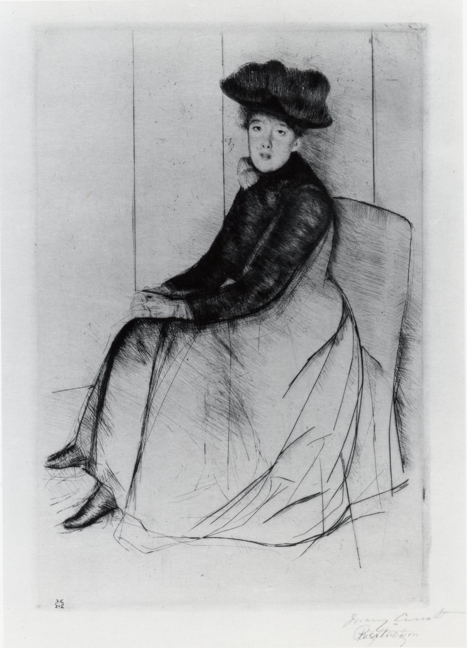 Reflexion av Mary Stevenson Cassatt