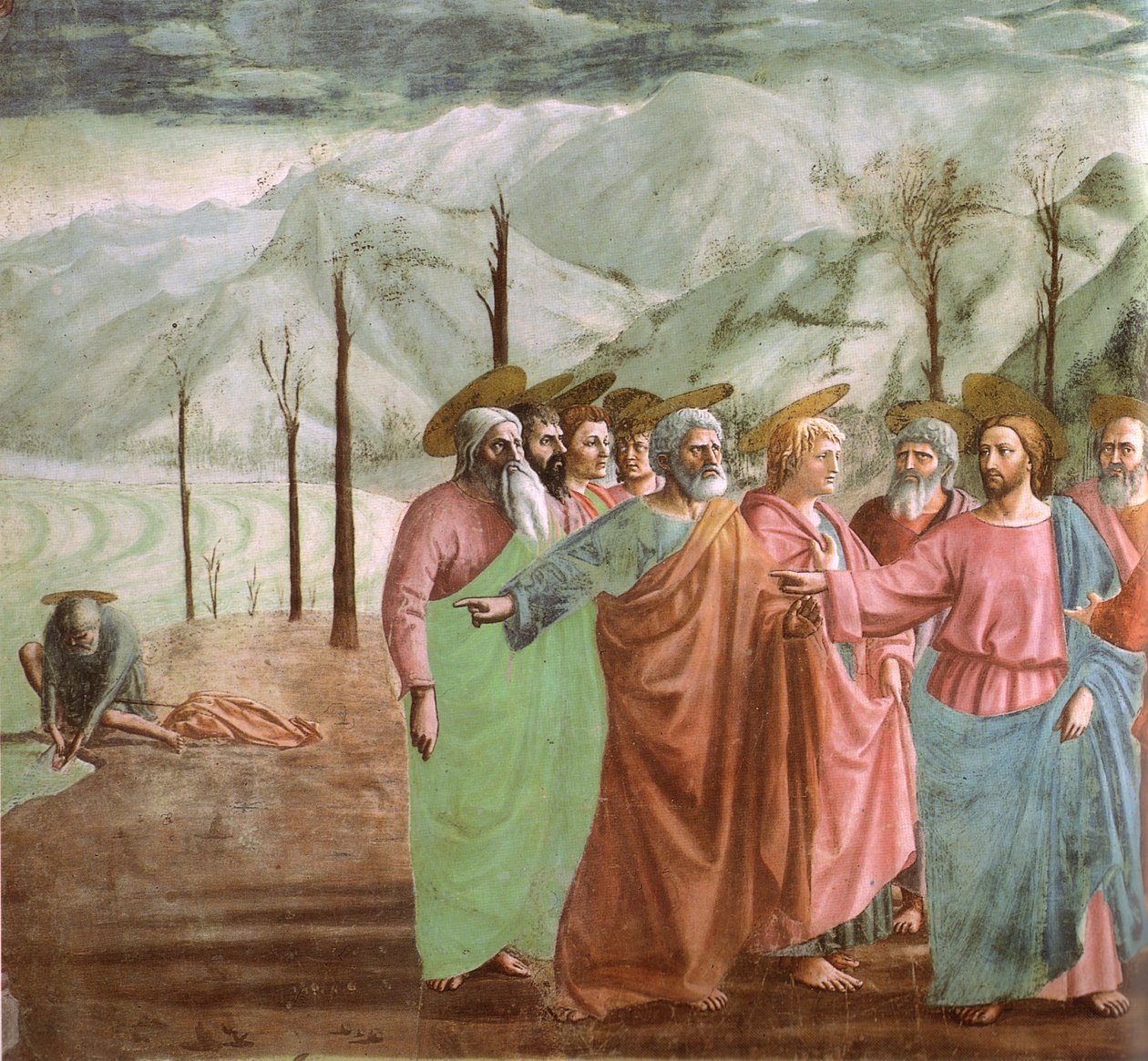 Mynt i fiskens mun av Masaccio