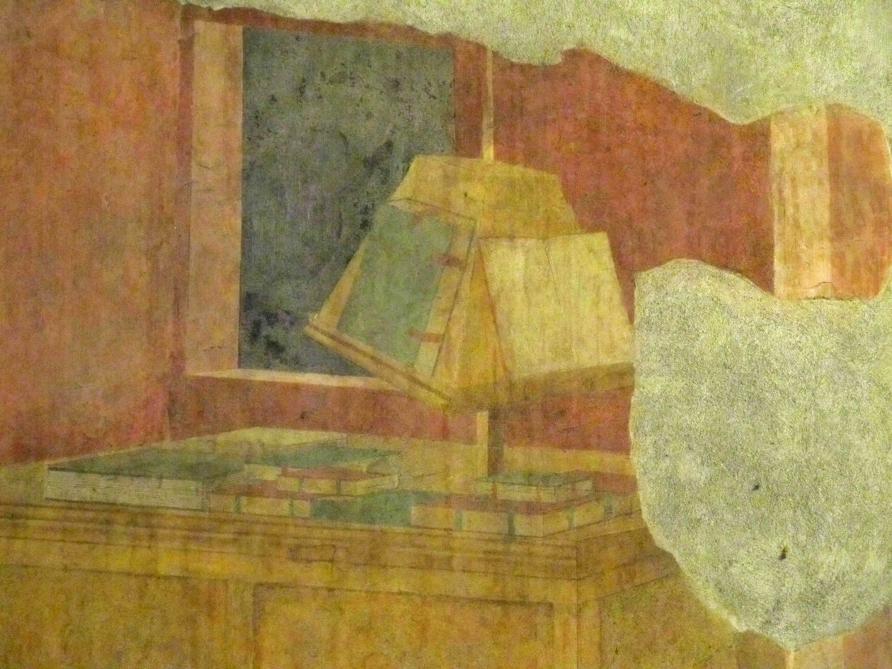 Fresker tillskrivna MASOLINO DA PANICALE - Katarina av Alexandrias kapell (1427-30) av Masolino da Panicale
