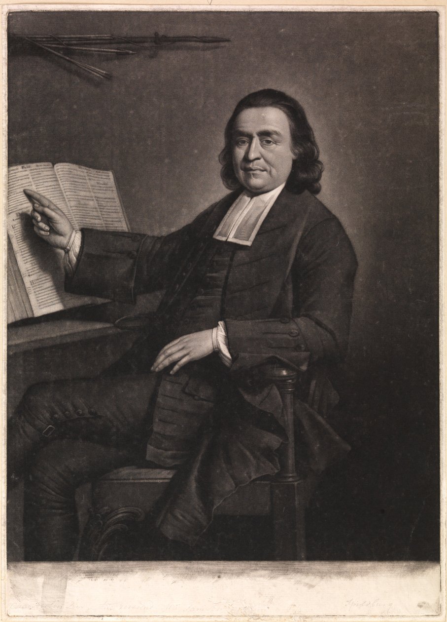 The Reverend Mr Samson Occom, graverad av Jonathan Spilsbury, 1768 (mezzotint) av Mason Chamberlin