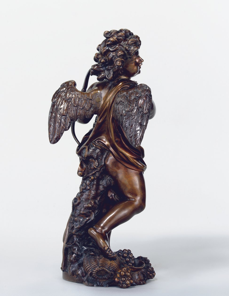 En figur av Amor, ca 1700 (brons) av Massimiliano Benzi Soldani