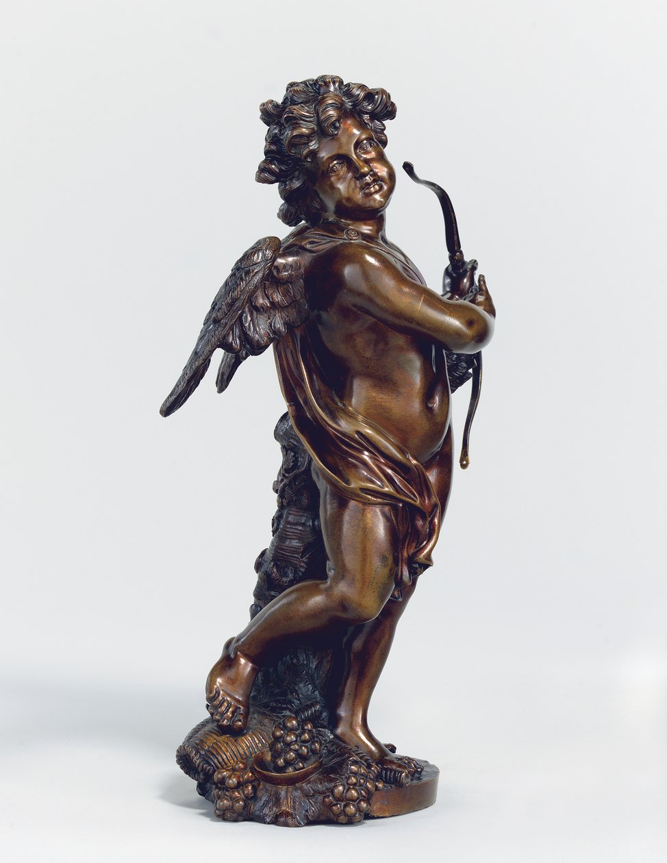 Figur av Amor, ca 1700 (brons) av Massimiliano Benzi Soldani