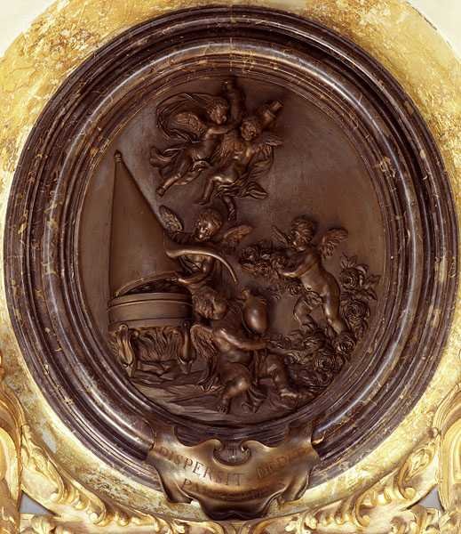 Putti Destillering av rosor av Massimiliano Benzi Soldani