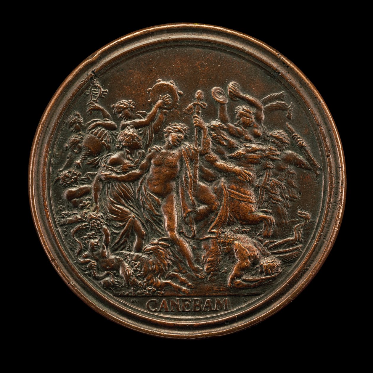 Bachnal [omvänd], 1684. av Massimiliano Soldani