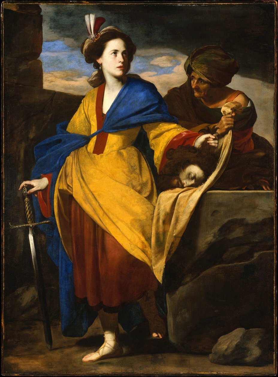 Judith med chefen för Holofernes av Massimo Stanzione