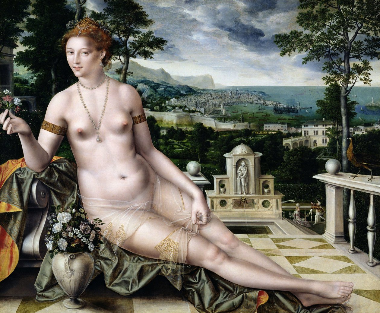 Venus från Cytherea, 1561 av Massys