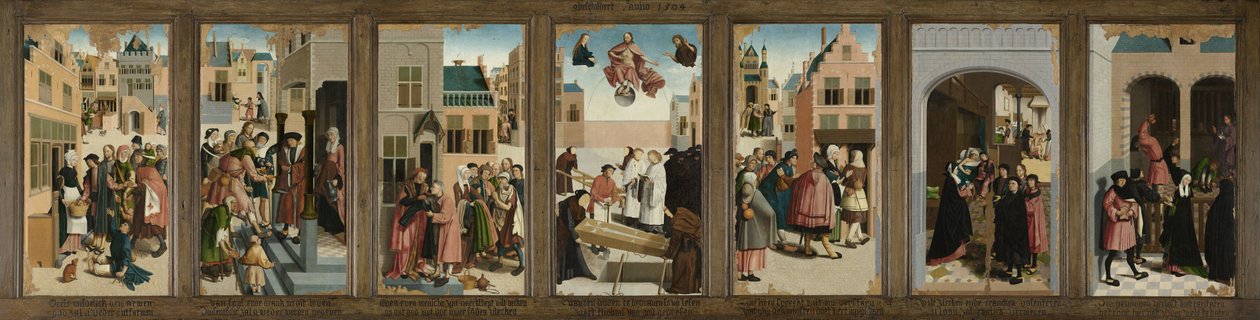 Barmhärtighetens sju verk, 1504 av Master of Alkmaar