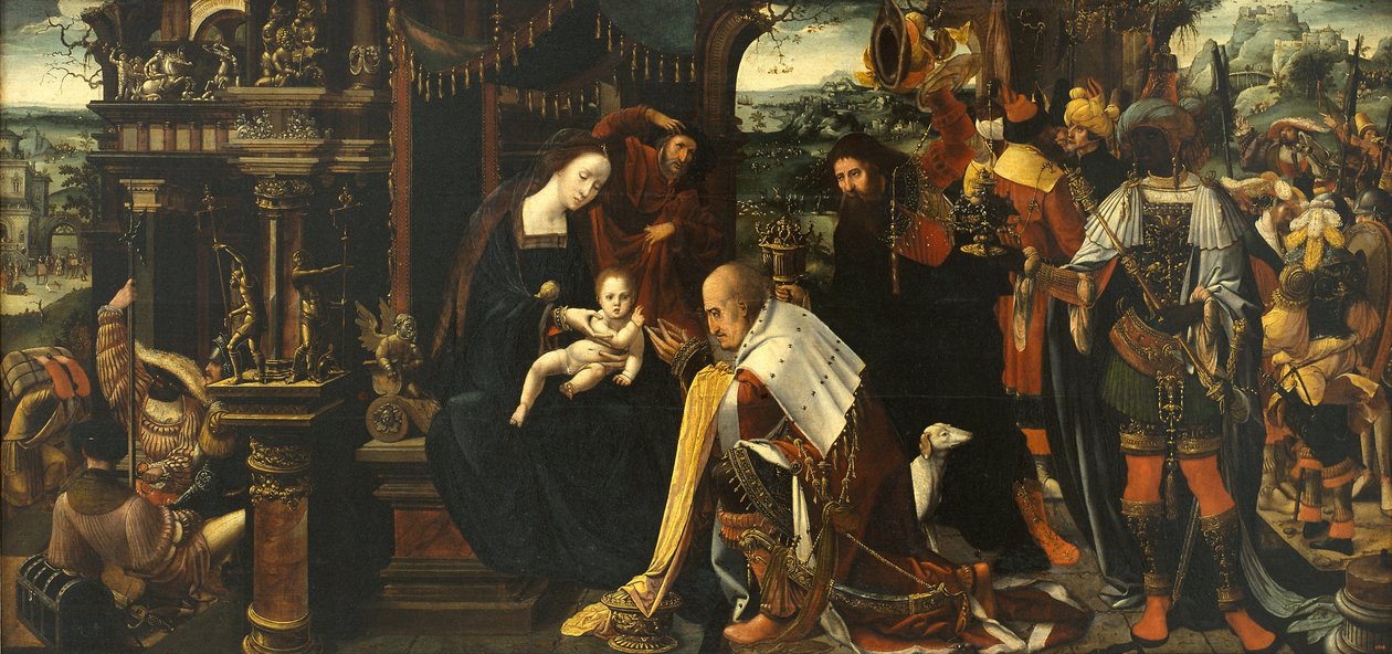 Epiphany av Master of Antwerp