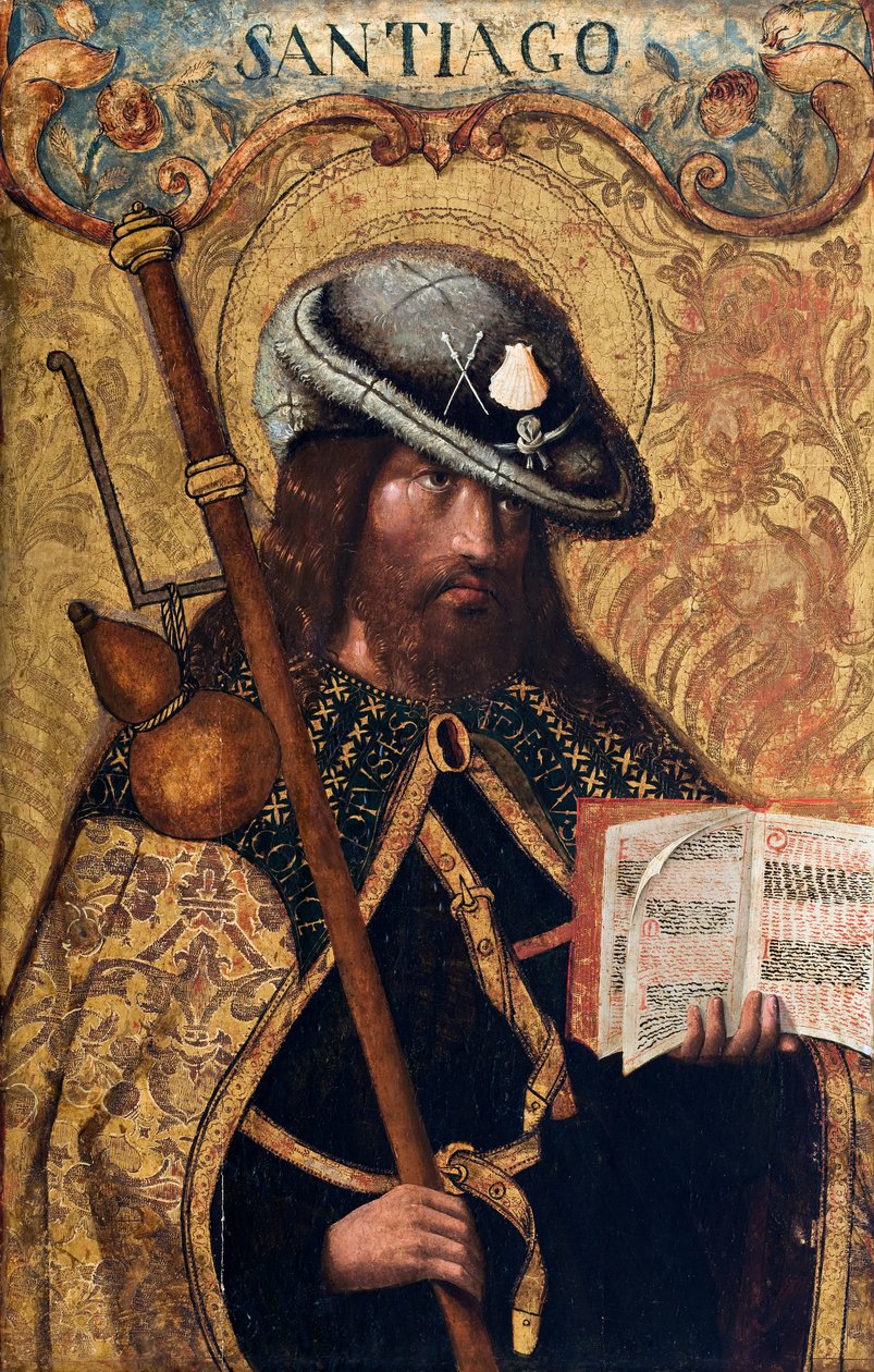 St. James Major (tempera på ekpanel) av Master of Mambrillas