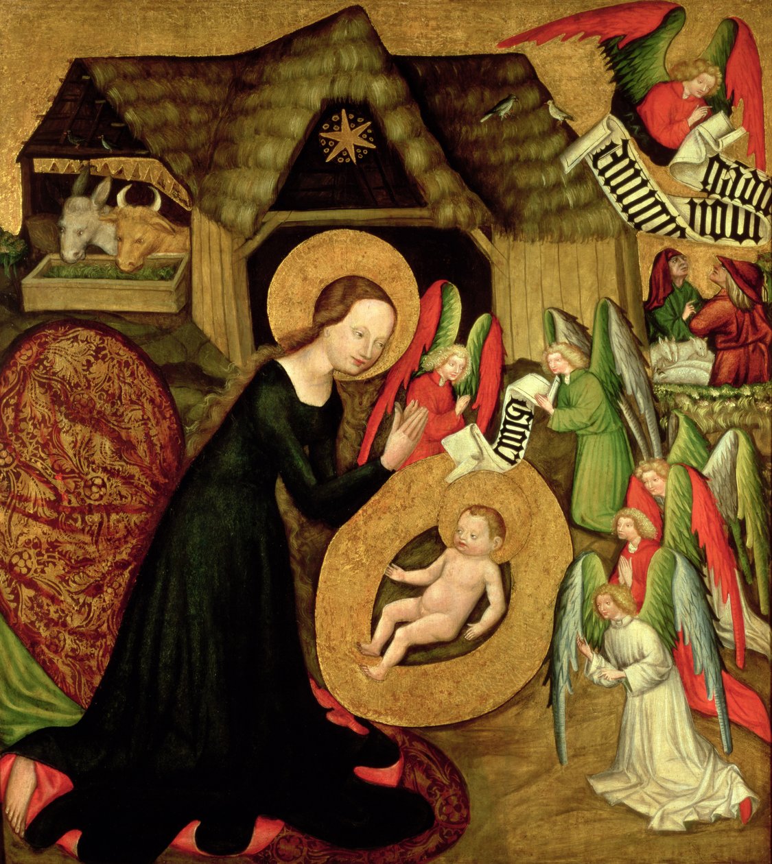 Nativity, c.1425 av Master of Raigern